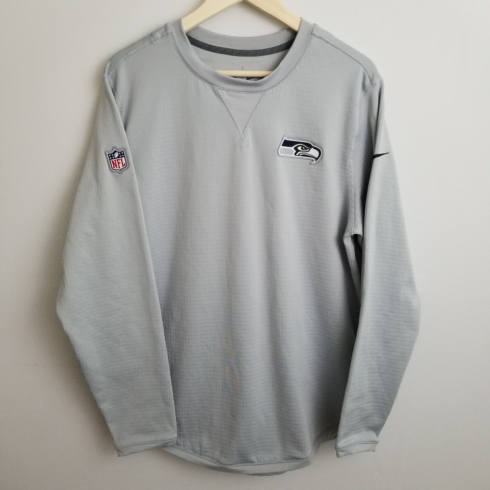 Nike NFL On Field Seattle Seahawks gray pullover